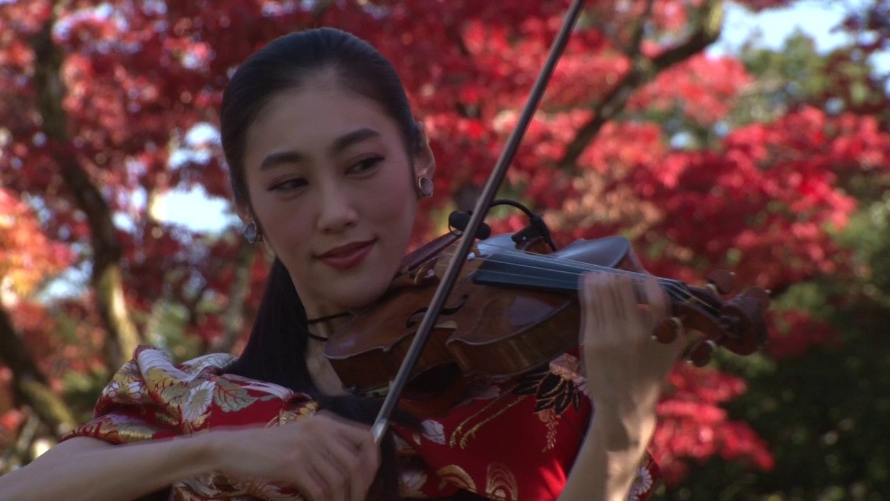 ヴァイオリニスト末延麻裕子/日光山輪王寺「逍遥園」×「光」×「音」の融合~1250年の歴史への誘いと祝福 ~