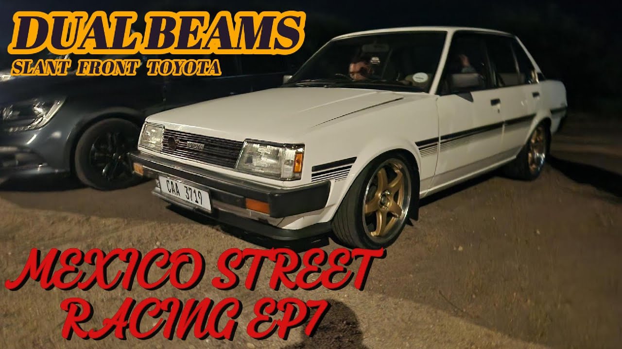 Mexico Street racing Episode 7 - Spinning - drag racing and some fun