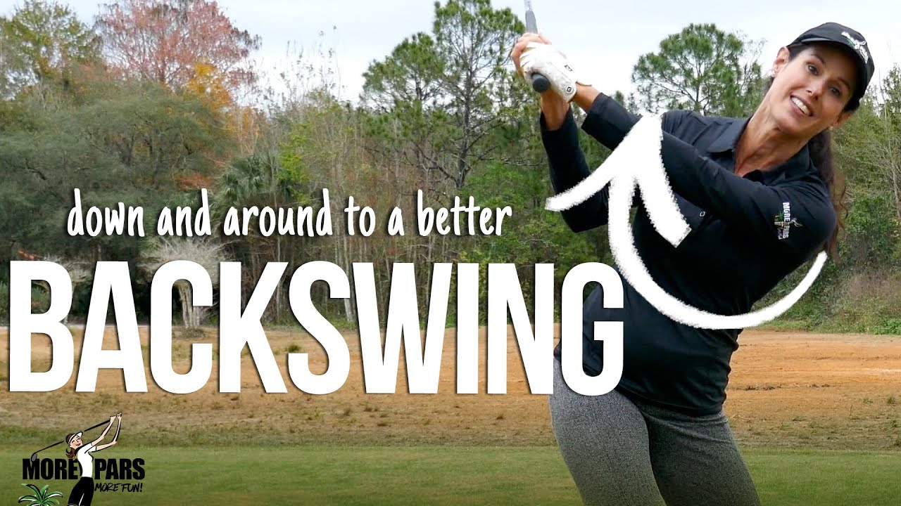 Golf Tip: Down & Around for a Better Backswing