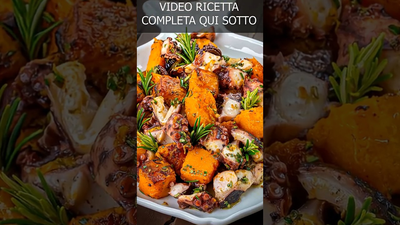 INSALATA DI POLPO E ZUCCA