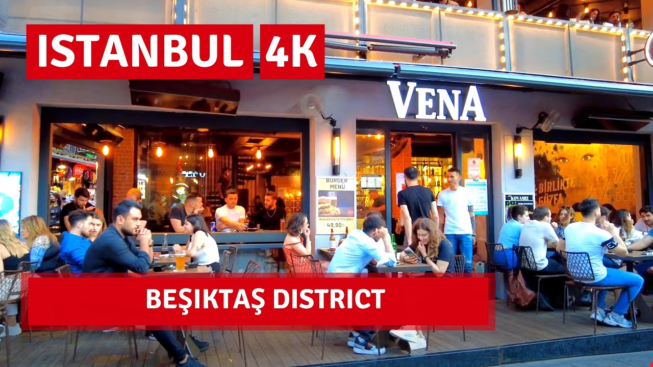 Istanbul Beşiktaş |One Of The Oldest District Walking Tour 9July 2021 |4k UHD 60fps