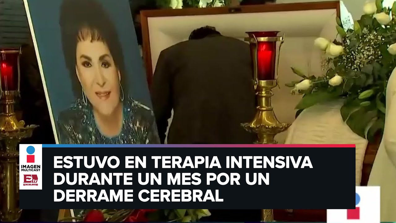 Familiares y amigos de Carmen Salinas la despiden en su funeral