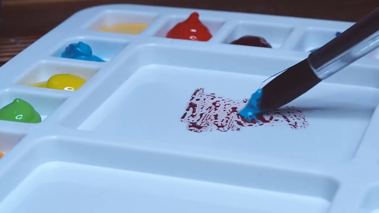 Новые цвета акварели 