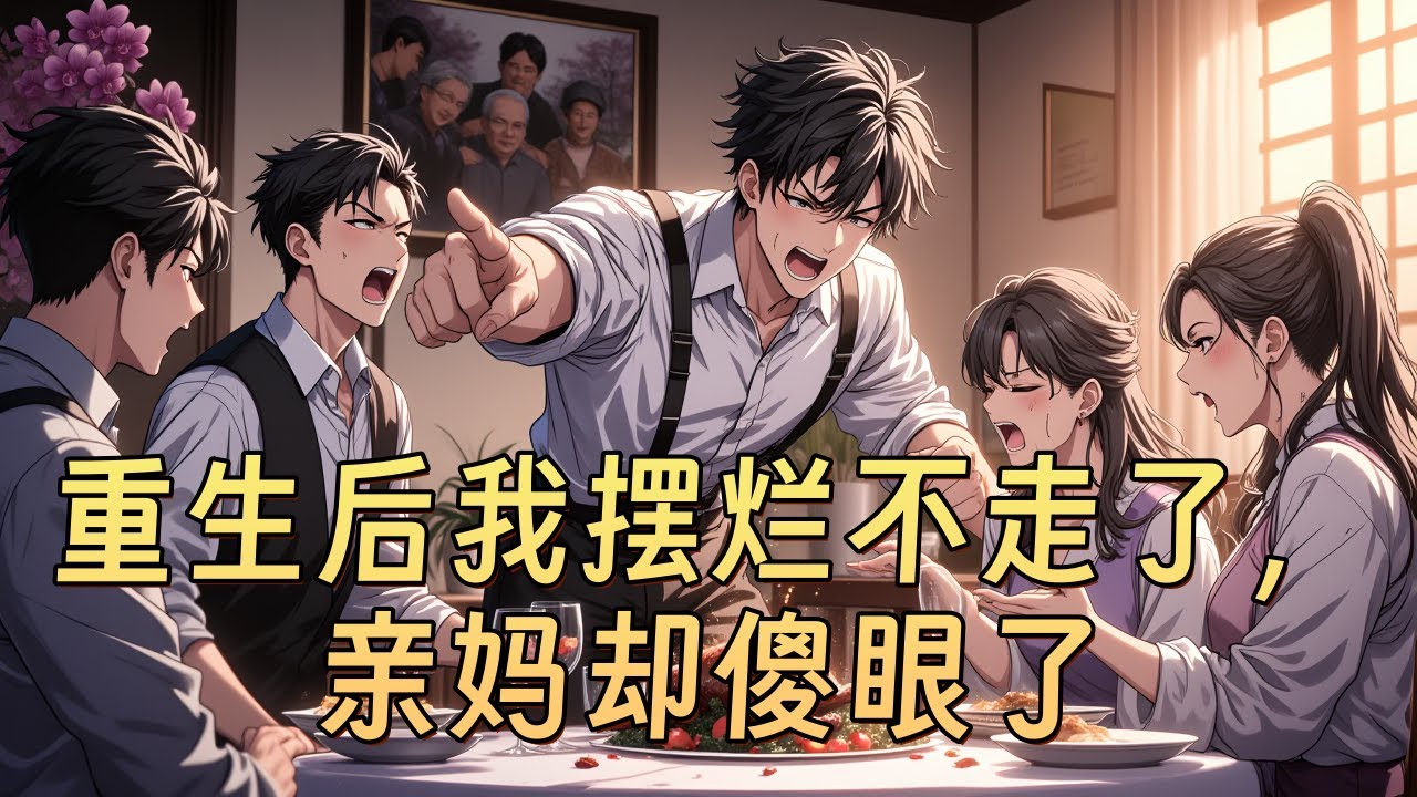 [重生后我摆烂不走了，亲妈却傻眼了] 陈易安被抱错后寻回，却遭家人冷待、弟弟陷害，前世被赶出家门惨淡收场——重生后他选择摆烂发疯，揭露抱错真相，拿钱潇洒走人，亲妈与家人却集体后悔