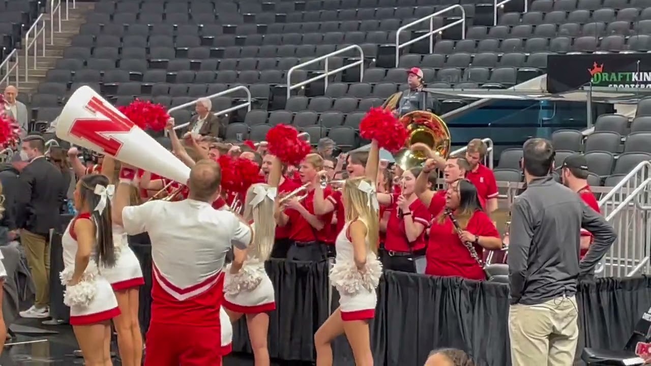March 2022 University of Nebraska Pep Band @ the Tournament in Indianapolis