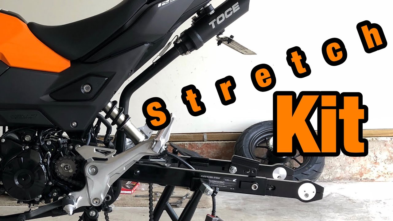 Сборка Honda Grom 2019: Эпизод 6 — Установка комплекта Stretch
