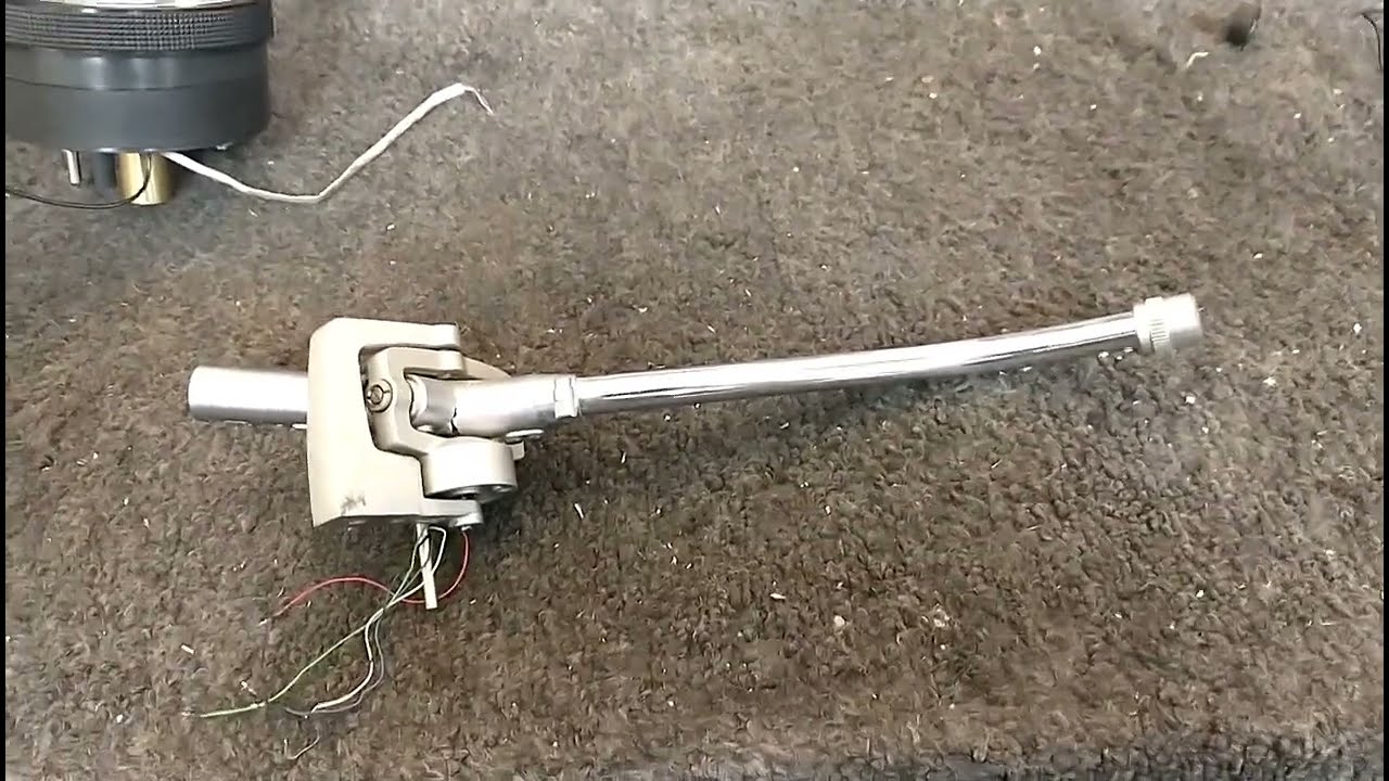 Technics SL-1200m3D tonearm swap over to arm from a newer SL-1500c.