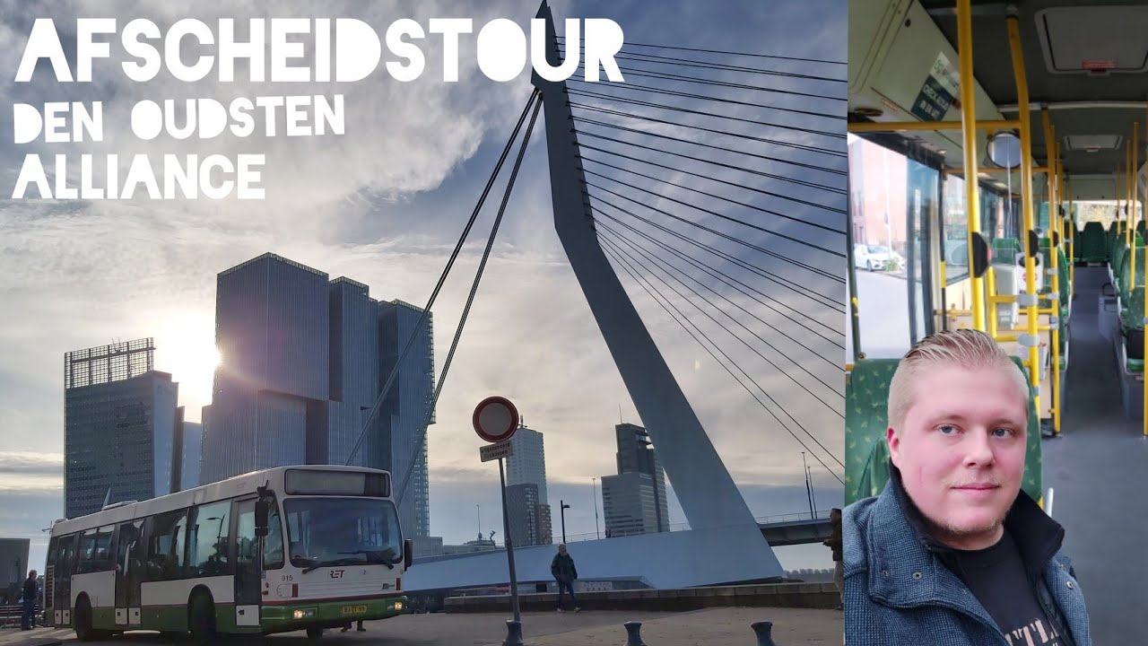 Verwarde vlogger op busexcursie?! | Afscheidsexcursie Den Oudsten Alliance in Rotterdam | #busleven