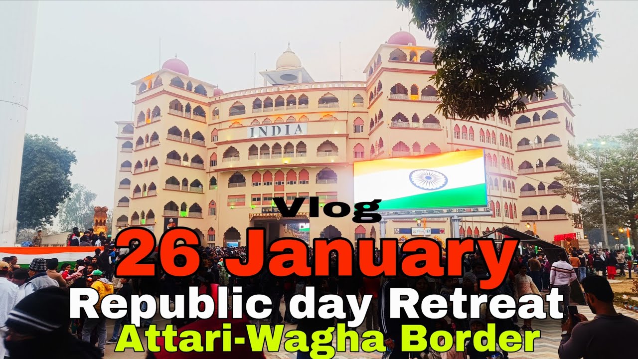 “Republic Day at Attari Border 🇮🇳 | Goosebumps, Josh & Salute to Our Brave Jawans | 26 Jan 2026”