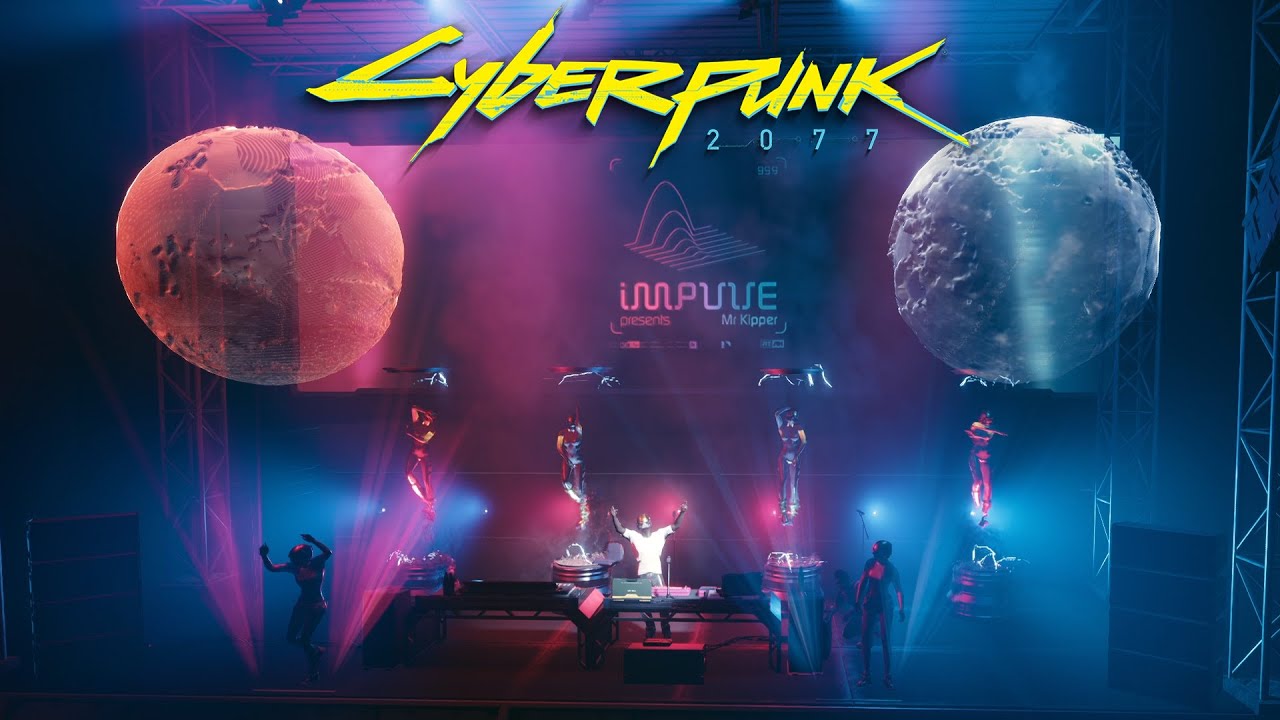 DAFT PUNK in Cyberpunk 2077 • Club Dance Music DnB Techno • 2K QHD • RTX 4090