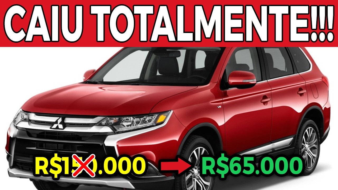 😱🔥 4 MITSUBISHI USADOS QUE SÃO TANQUE DE GUERRA! BARATOS DEMAIS EM 2026! 🚨