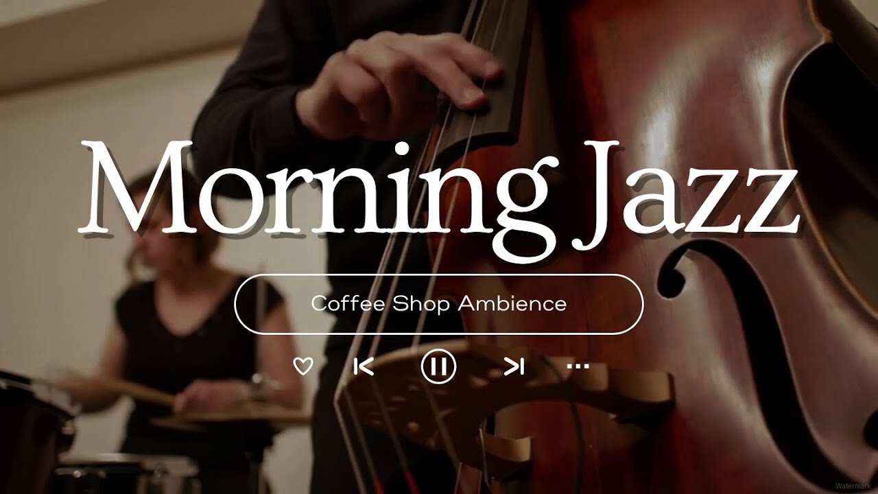 Cozy Coffee Shop Ambience with Jazz Relaxing Music for Work, Study ☕ Smooth Jazz Instrumental Music
