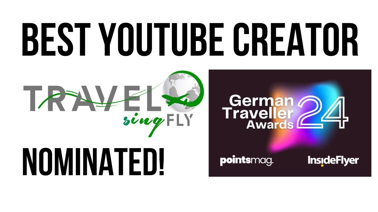 Nominated for the German Traveller Awards 2024 - YOUR vote for Travel Sing Fly!