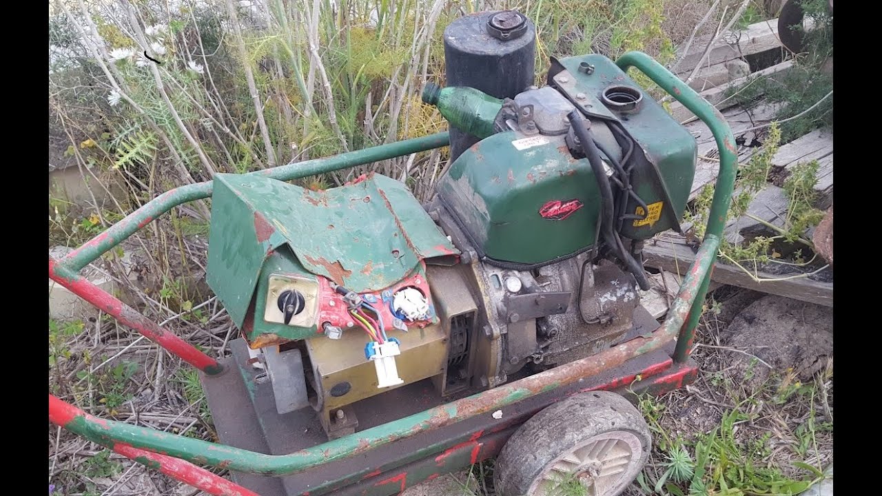 Lister Petter AC1 - Markon Generator rebuild