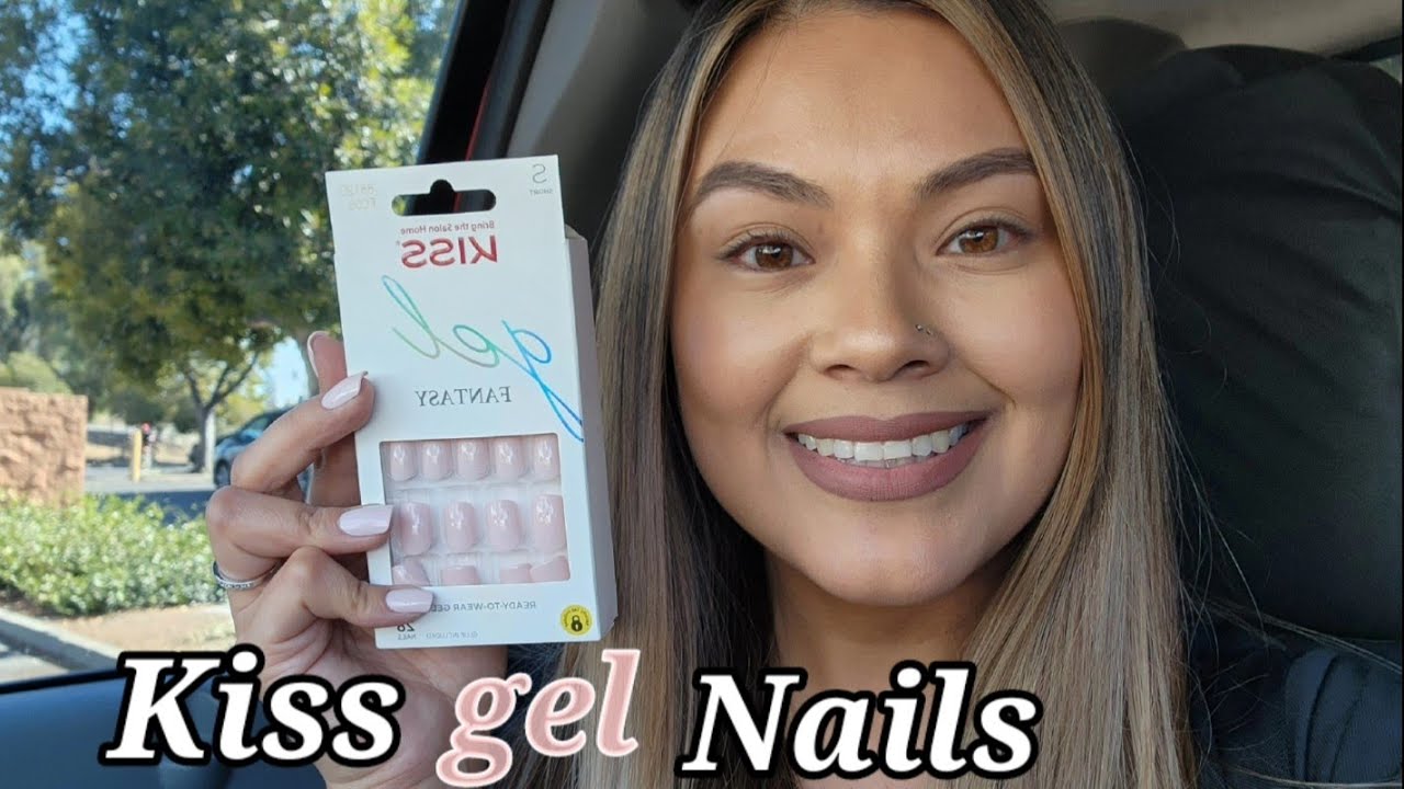 KISS GEL FANTASY NAILS | DIY | EASY AT HOME NAIL KIT | PRESS ON NAILS
