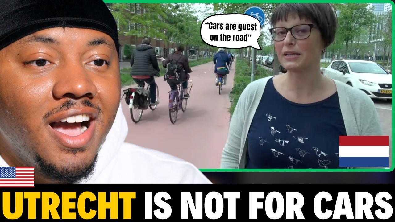 American Reacts to Utrecht: This City Doesn't Need Cars