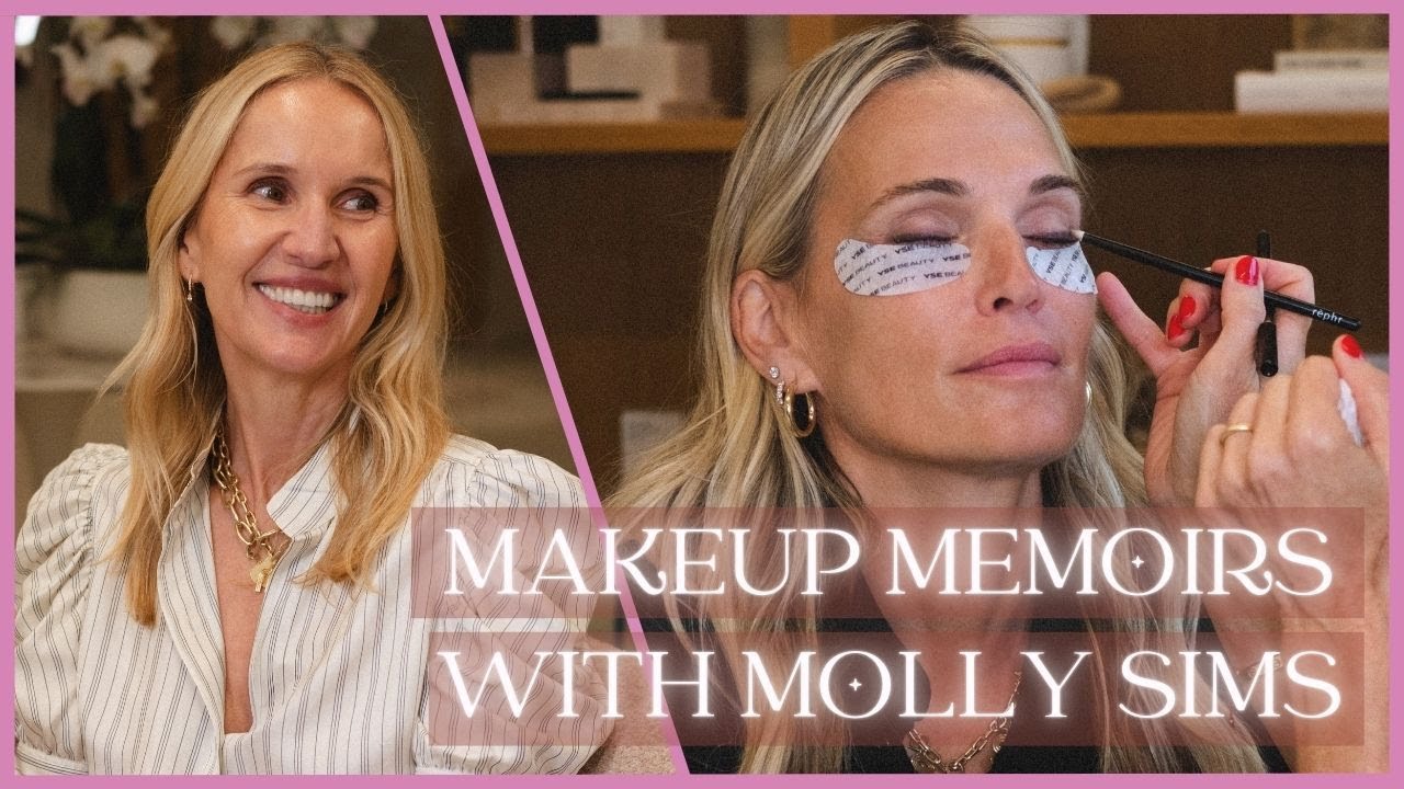 Molly Sims with YSE Beauty - Makeup Memoirs, a Monika Blunder Beauty Makeover + Interview
