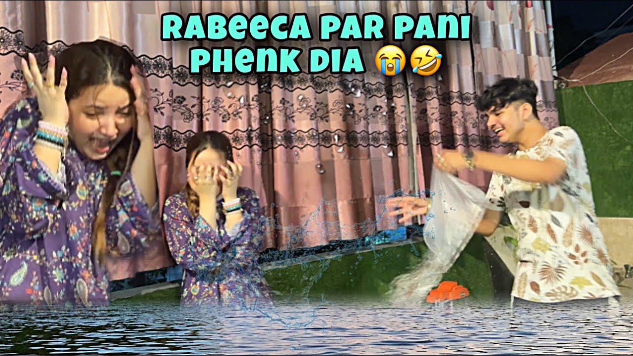 TONGUE TWISTER CHALLENGE😍😂| ITNA SARA PAANI PHENK DIA😂| @RabeecaKhan @RabeecaKshorts