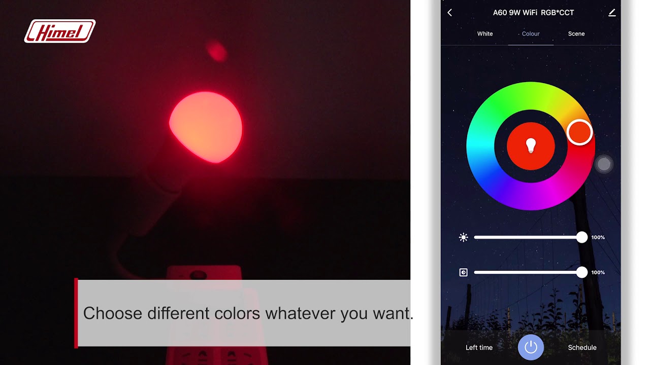 Himel Smart Bulb- Enjoy the perfect lighting!