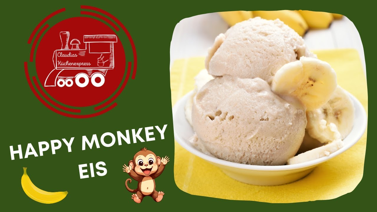 🐒 Happy Monkey Eis - das leckerste Bananeneis aller Zeiten