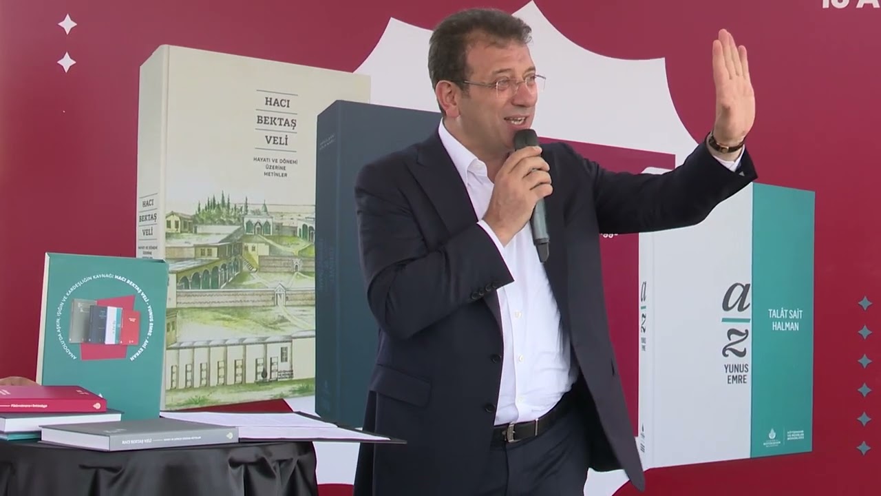 Hacıbektaş'ta halk Ekrem İmamoğlu'nu bağrına bastı