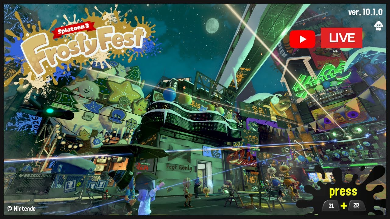 (NS2) 주말 스플래툰3 페스티벌~ 무슨팀으로 할까???