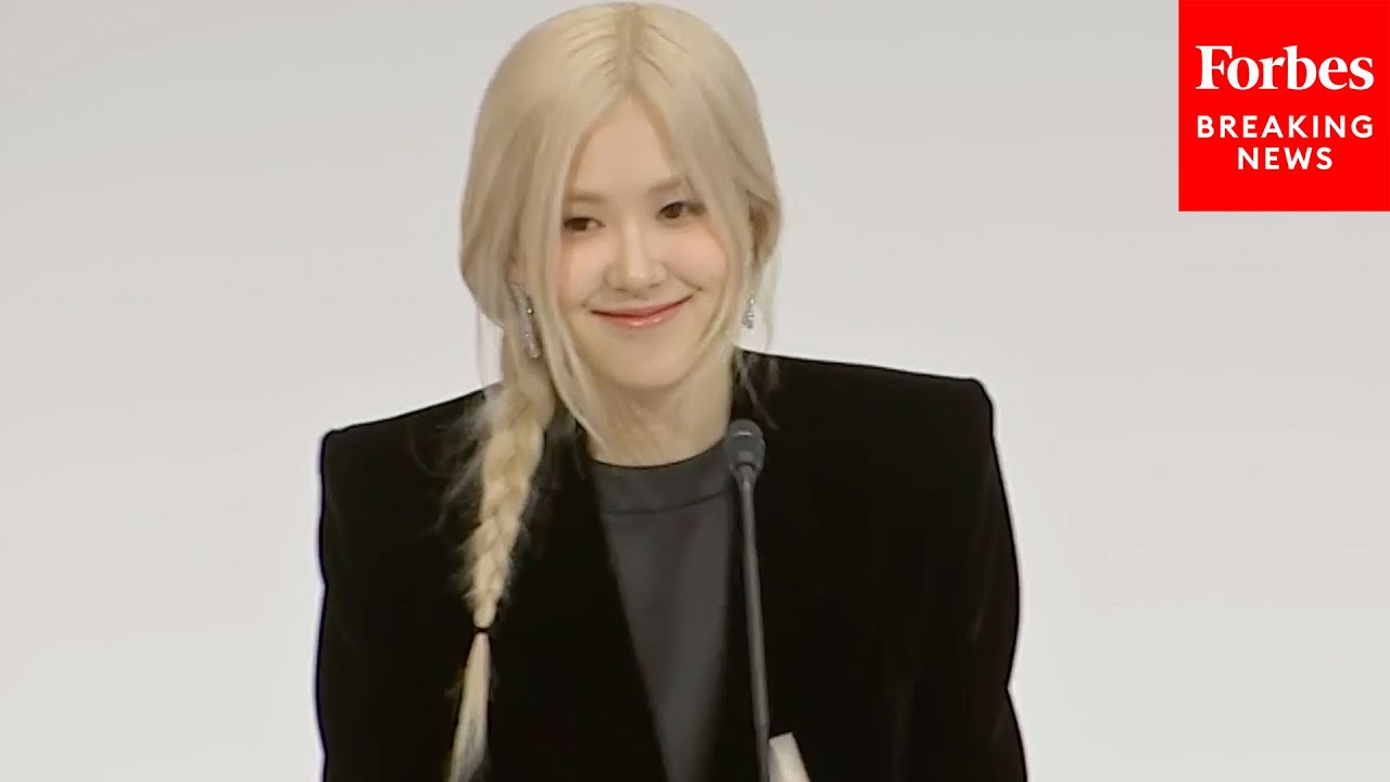 WATCH: Rosé Of Blackpink Discusses Importance Of Keeping Mental Health A Priority At APEC Event