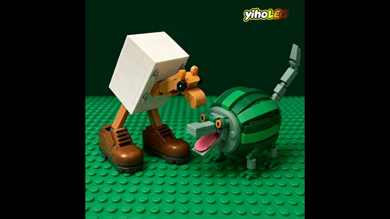 Brainrot LEGO: Frigo Camelo vs Glorbo Frutto Drillo