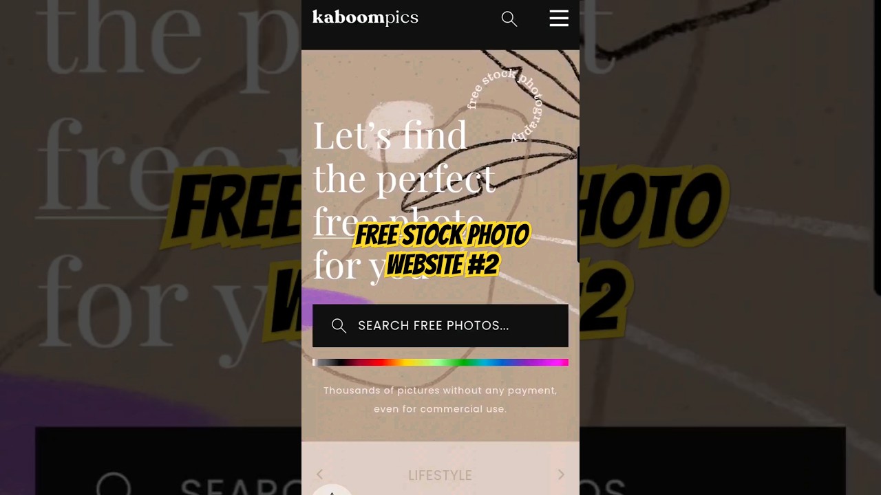 FREE Stock Photo Website KABOOMPICS! 