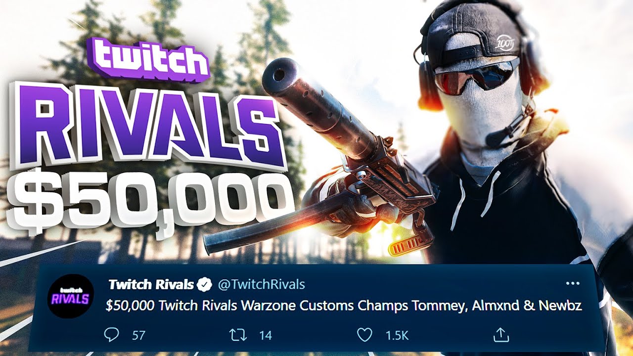 $50,000 TWITCH RIVALS CHAMPIONS W/ ALMXND & NEWBZ!