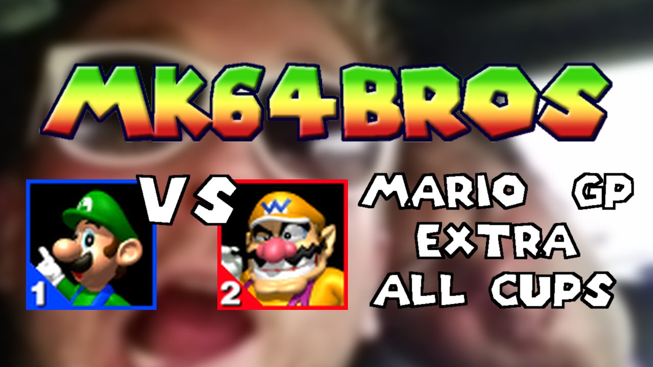 Mario Kart 64 - Luigi vs Wario - MK64Bros