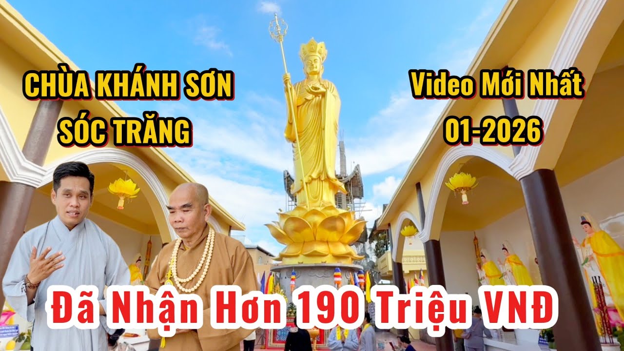Chùa Khánh Sơn Sóc Trăng Đã Nhận Thêm Hơn 190 Triệu VNĐ Từ Các Phật Tử Nhà Hảo Tâm | SaLa TV