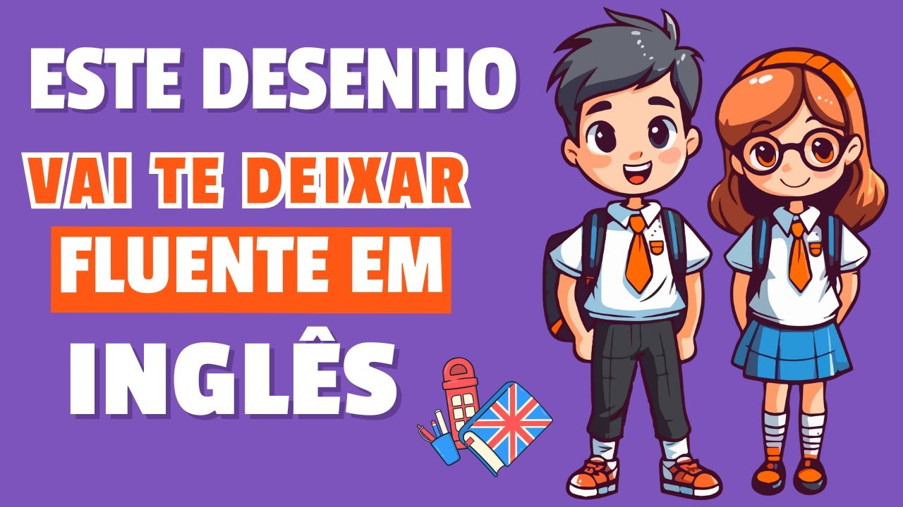 ESSE DESENHO É O SEGREDO PARA APRENDER INGLÊS RÁPIDO E FÁCIL!