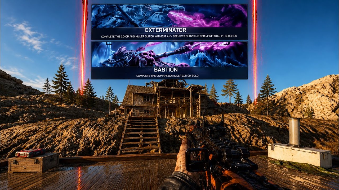 Black Ops 7 Endgame Command Killer Solo Glitch double Dark Ops &ldquo;Extermination and Bastion&rdquo; 