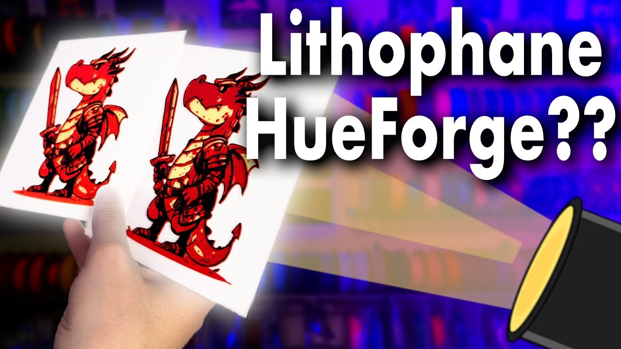 (HueForge) Как создать литофан в HueForge