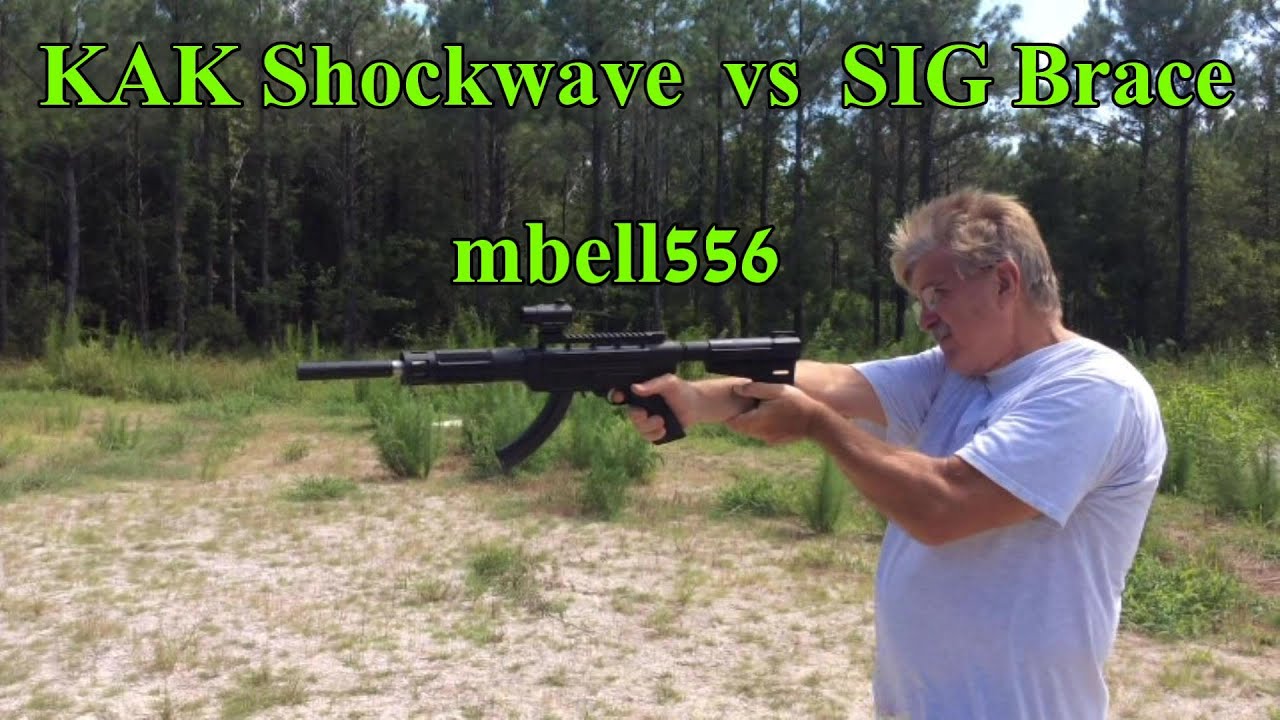 SIG Pistol Brace vs KAK Shockwave Blade Pistol Brace