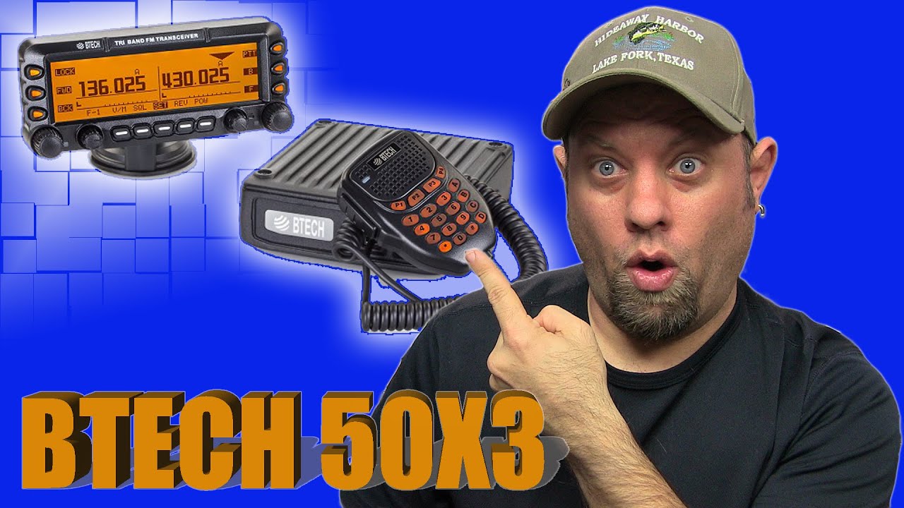 BaofengTech BTECH 50X3 Triband Mobile Radio Review and Power Testing