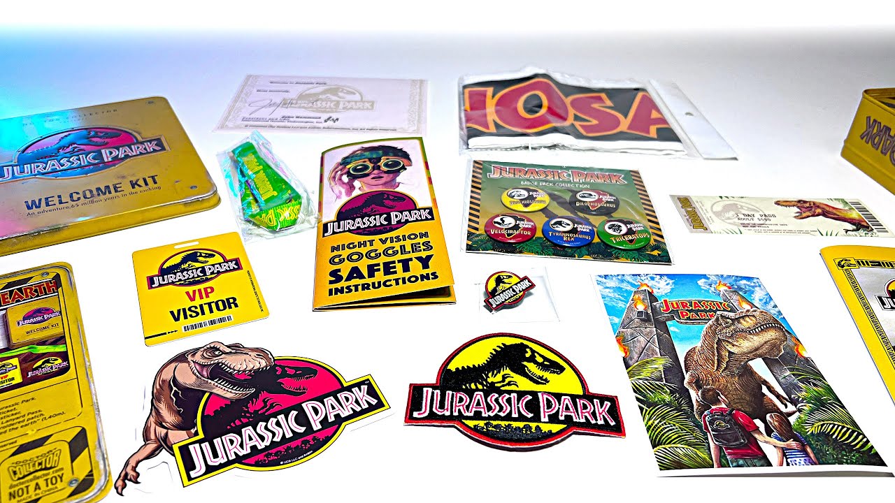 Jurassic Park Welcome Kit Unboxing and Review