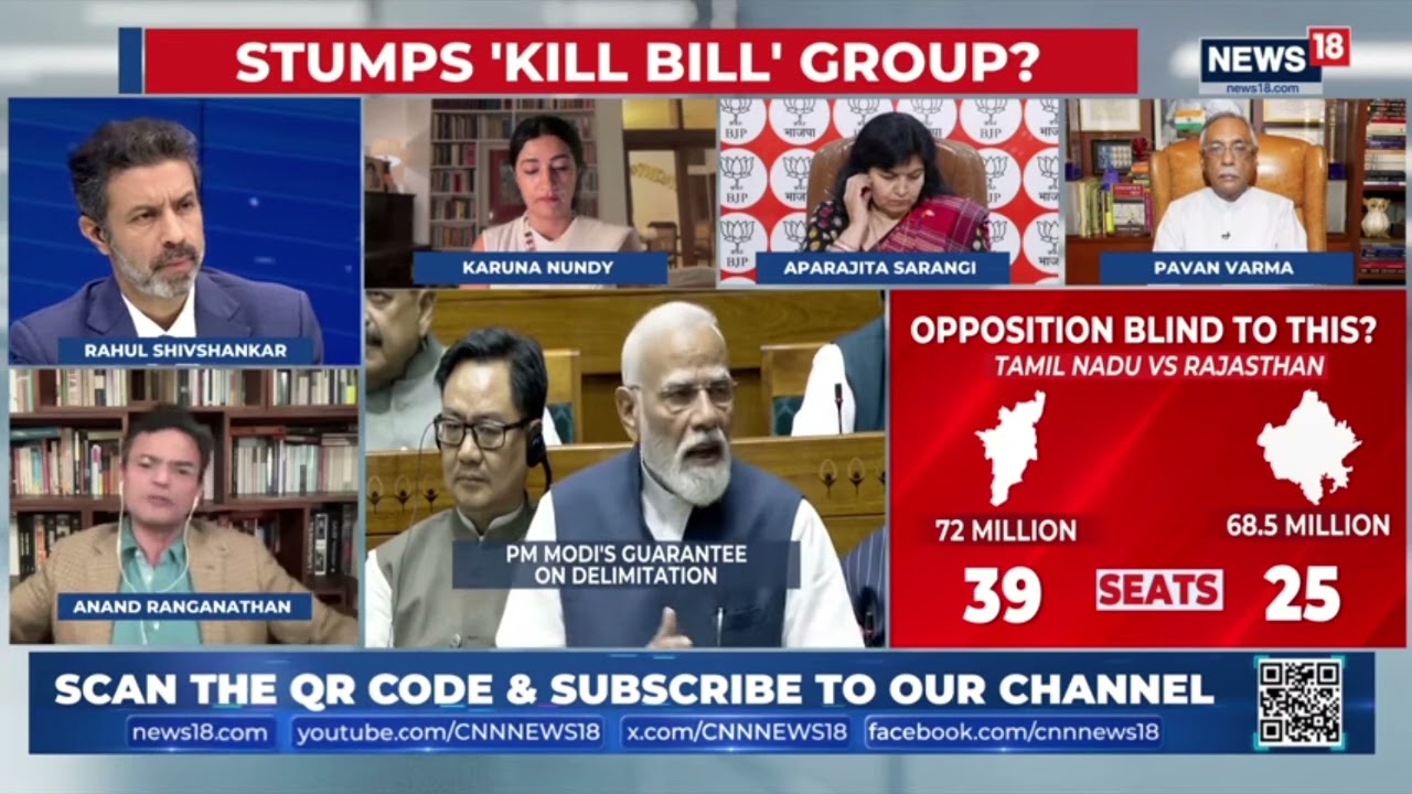 Dr Anand Ranganathan takes on the Congress's lies on the Women's Reservation & Delimitation bill