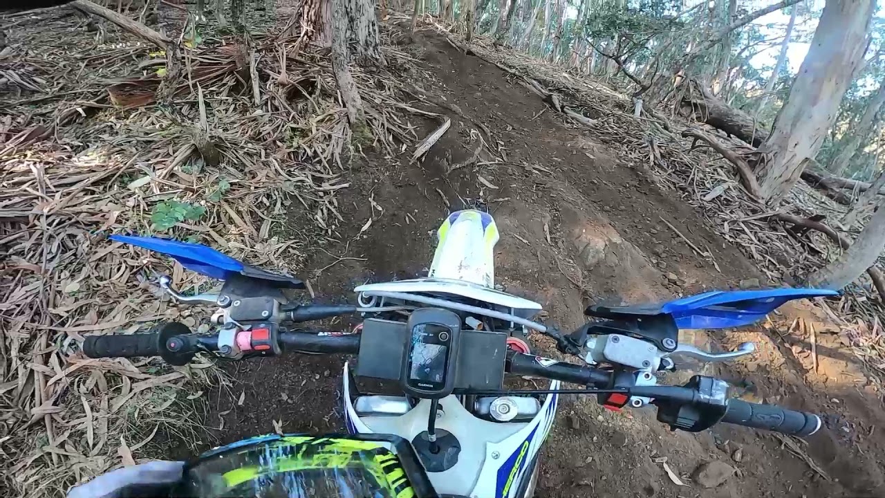 SHERCO 125 SE Hard Enduro Full lap of the DVMCC Rd2