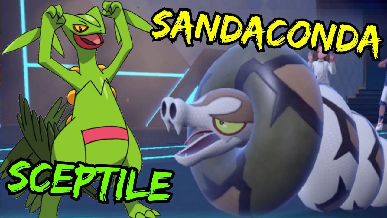 Sceptile and Sandaconda! Pokemon VGC 2024 Scarlet and Violet Competitive Regulation G Wifi Battle