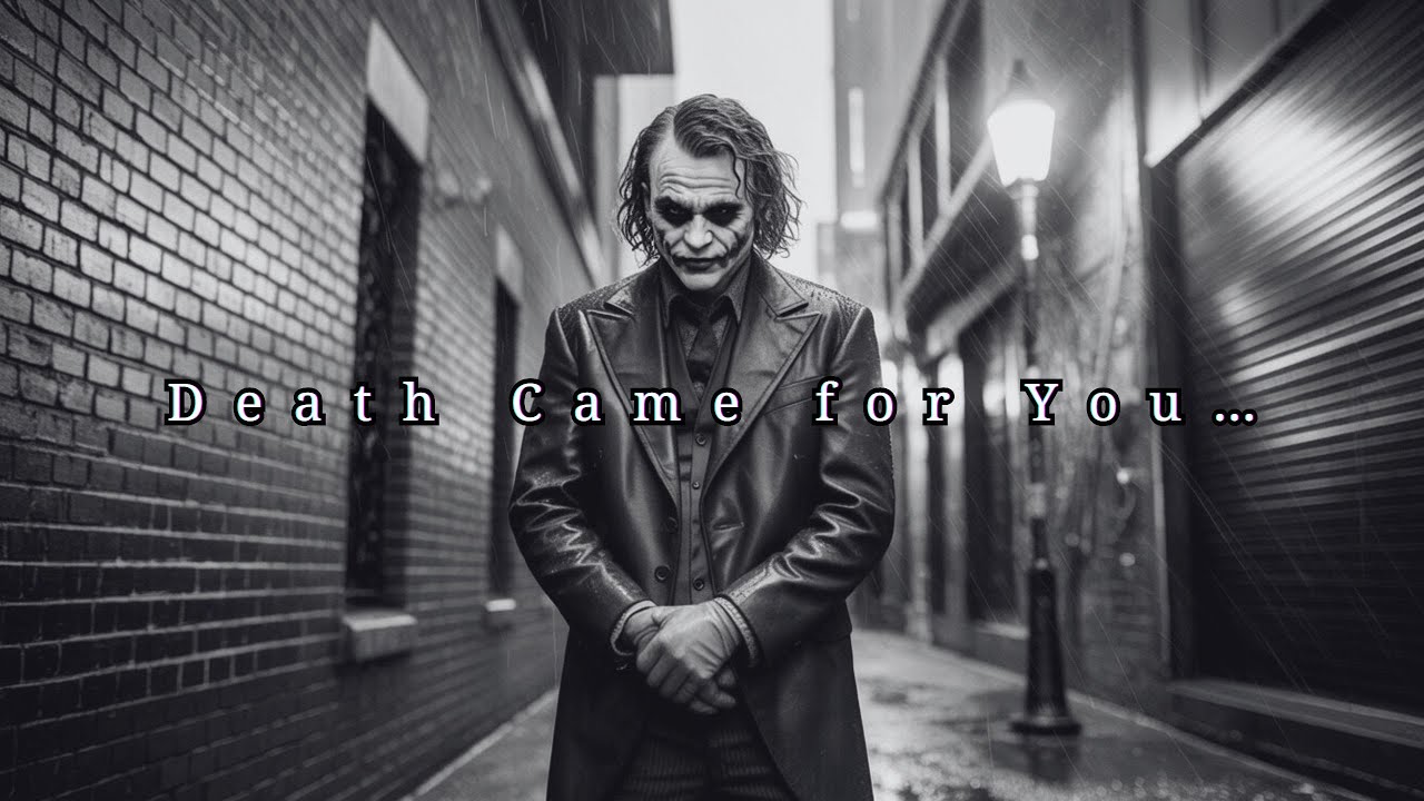 Death Came for You, But What It Witnessed Changed Fate Forever-JOKER DARK MOTIVATION