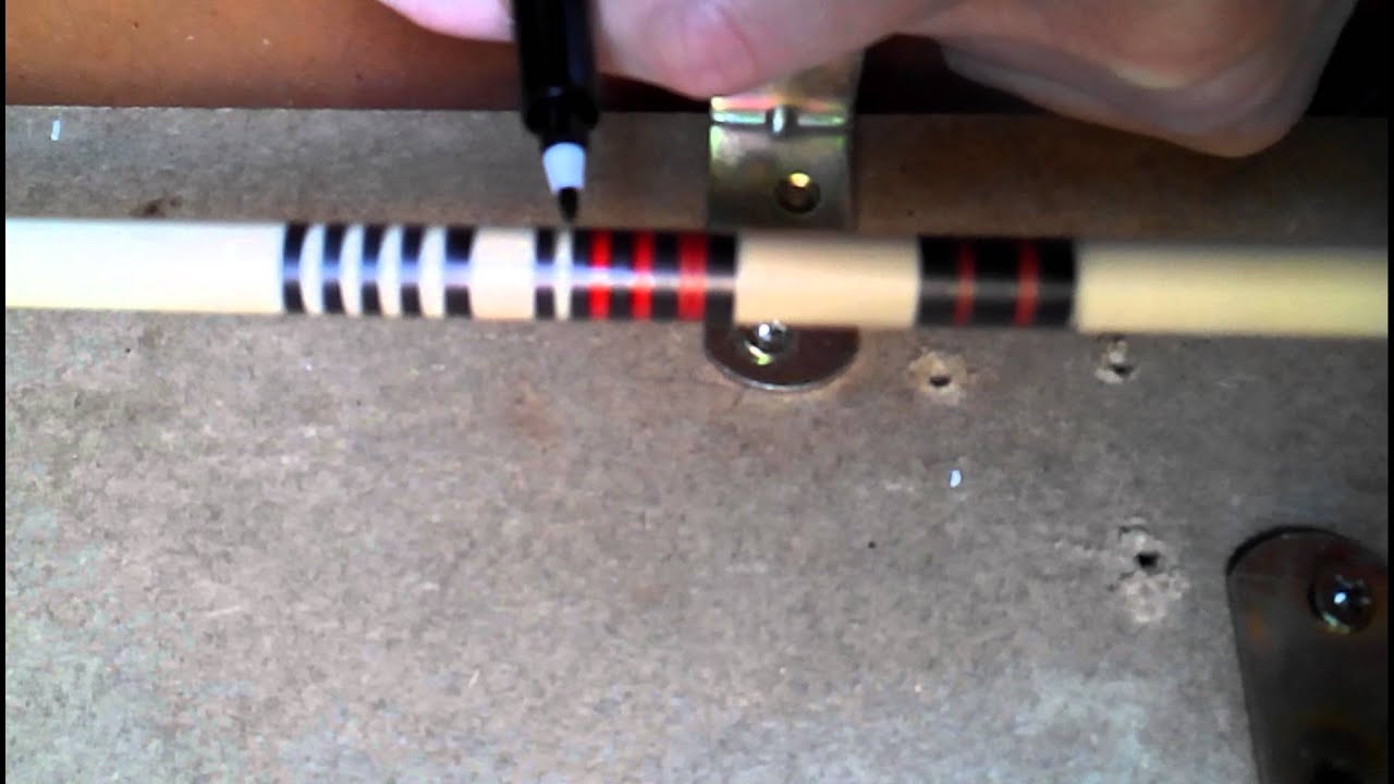 Quick & dirty arrow cresting machine