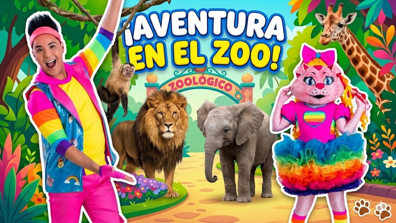 Visitando el Zoológico Xenpal - El Club de Kids Play  