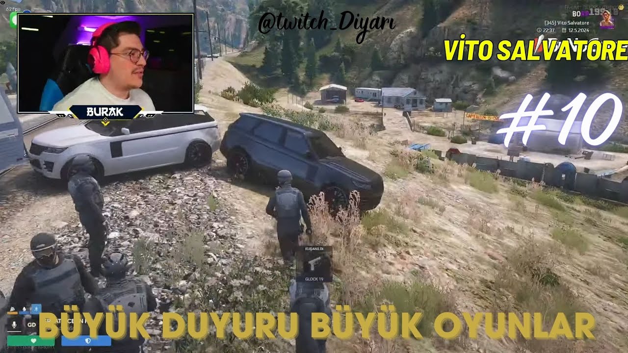 Vito salvatore - BÜYÜK DUYURU BÜYÜK OYUNLAR #borp #roleplay ( BÖLÜM #319 )