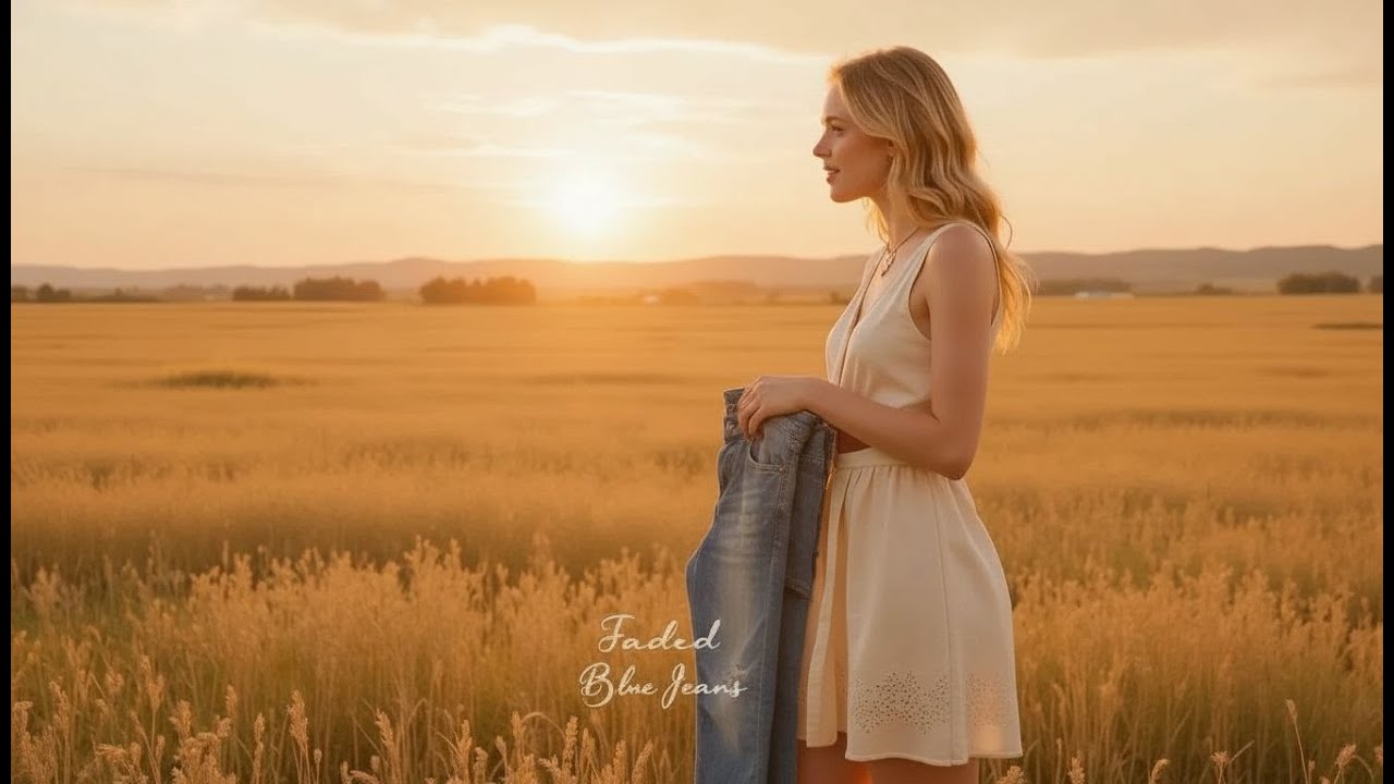 Faded Blue Jeans Original Song by Erica #fypシ #countrymusic #country #officialmusicvideo #foryou