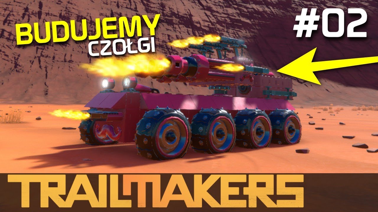 Trailmakers PL Online [#02] BUDUJEMY Czołgi! Kto lepszy? /z Bertbert & Skie
