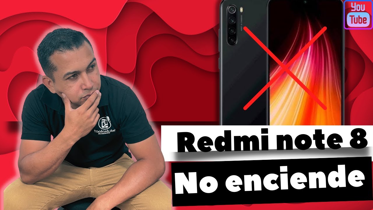 Redmi note 8 no enciende/bateria tachada/no Carga