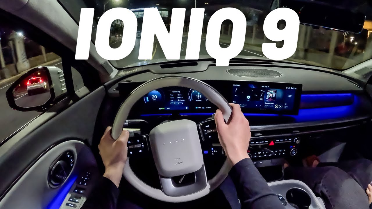 2026 Hyundai IONIQ 9 | POV Night Drive