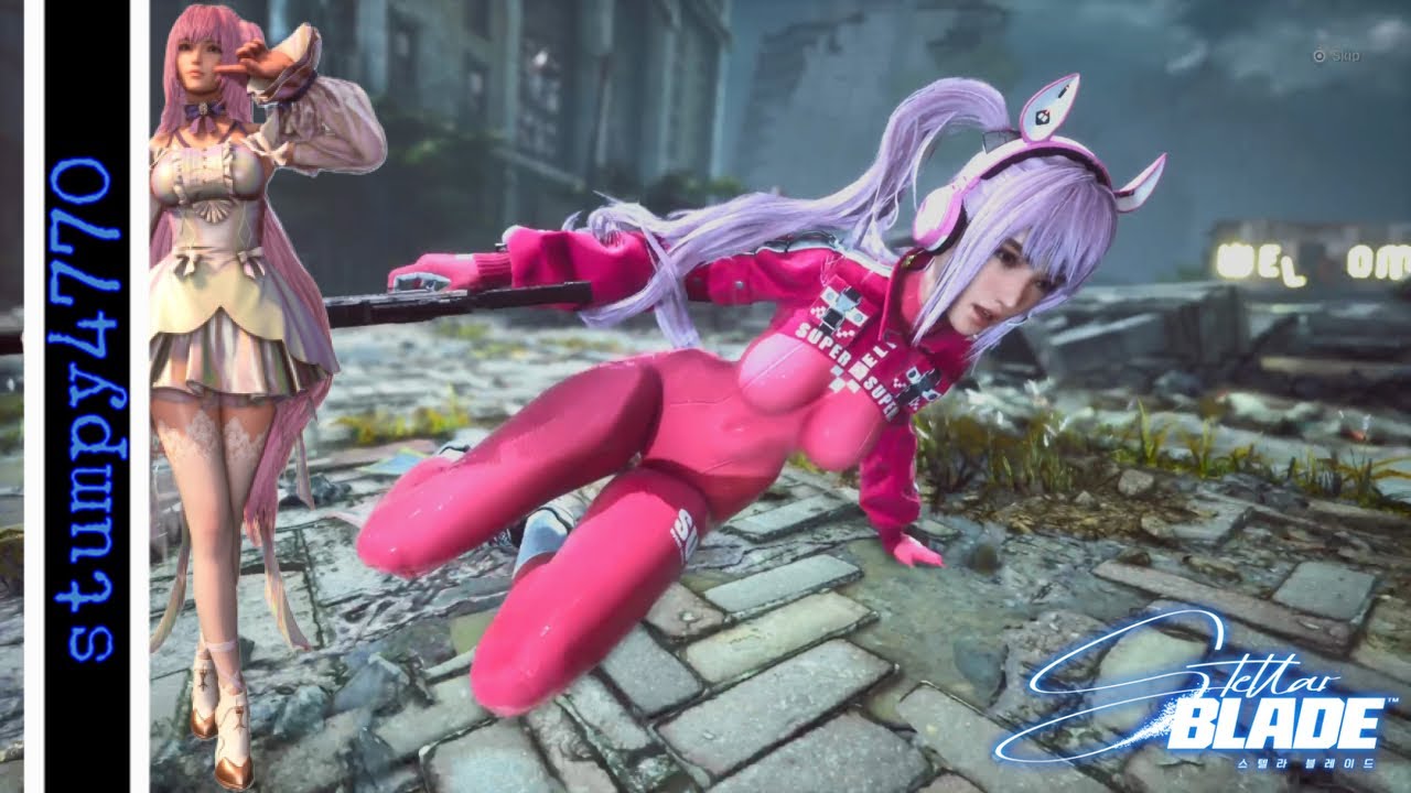Stellar Blade: GODDESS OF VICTORY: NIKKE. DLC, mission 3.